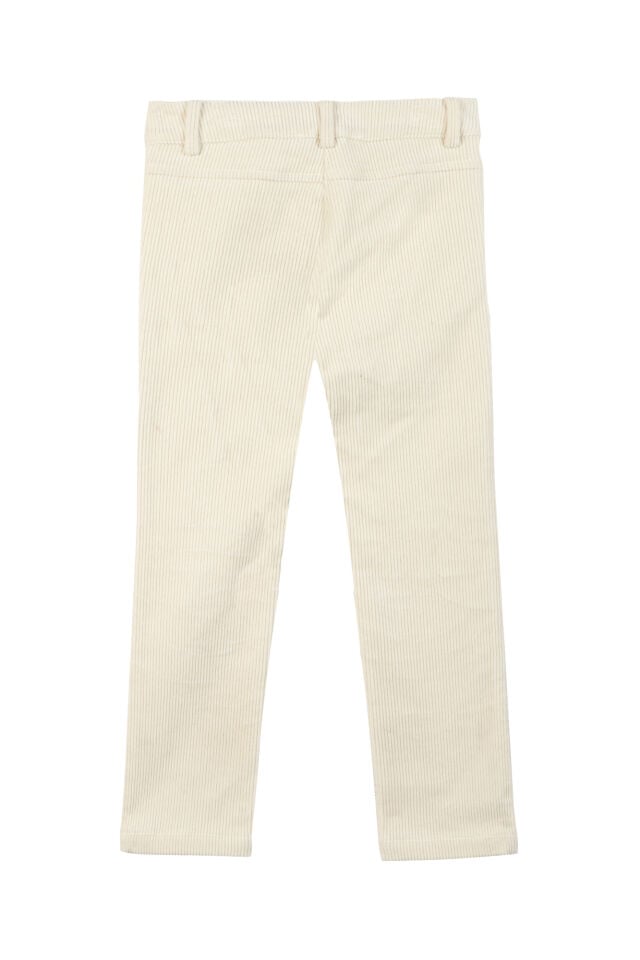 Kadife Pantalon Ekru - 8Y