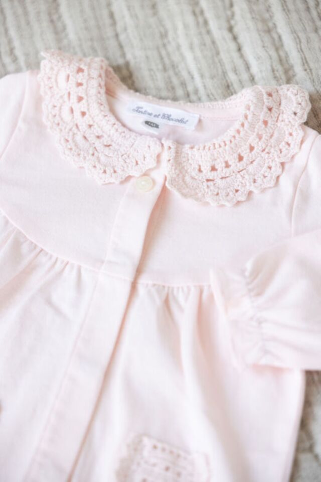 İnce Tulum Rose pâle - 1M