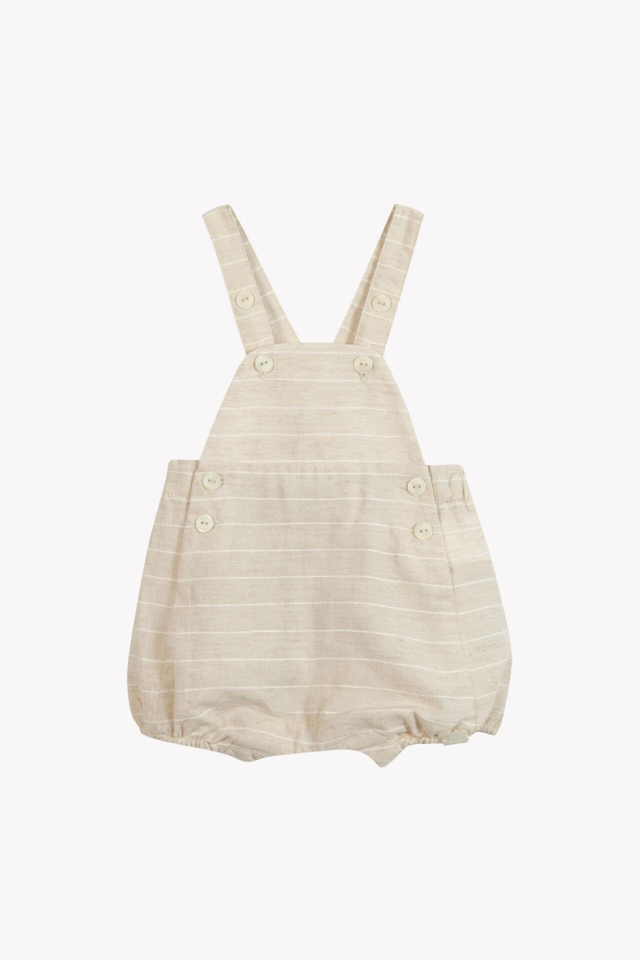 Askılı Şortlu Salopet Beige - 9M