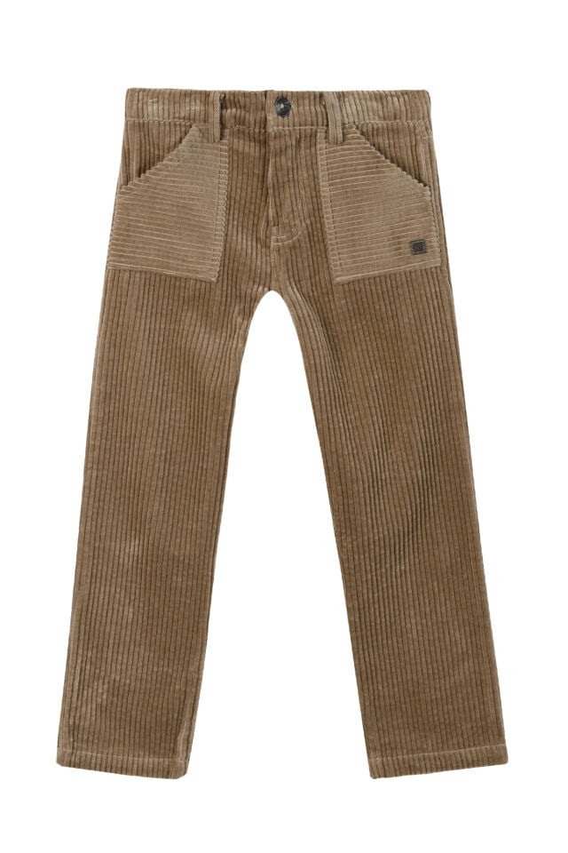 Kadife Pantalon Kahverengi - 8Y