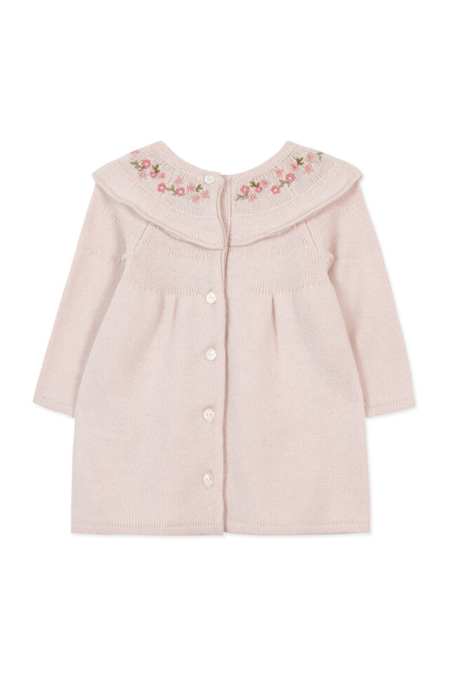 Triko Elbise Soft Pembe - 3Y